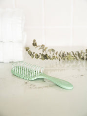 Wheat straw hair brush