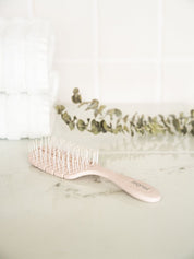 Wheat straw hair brush