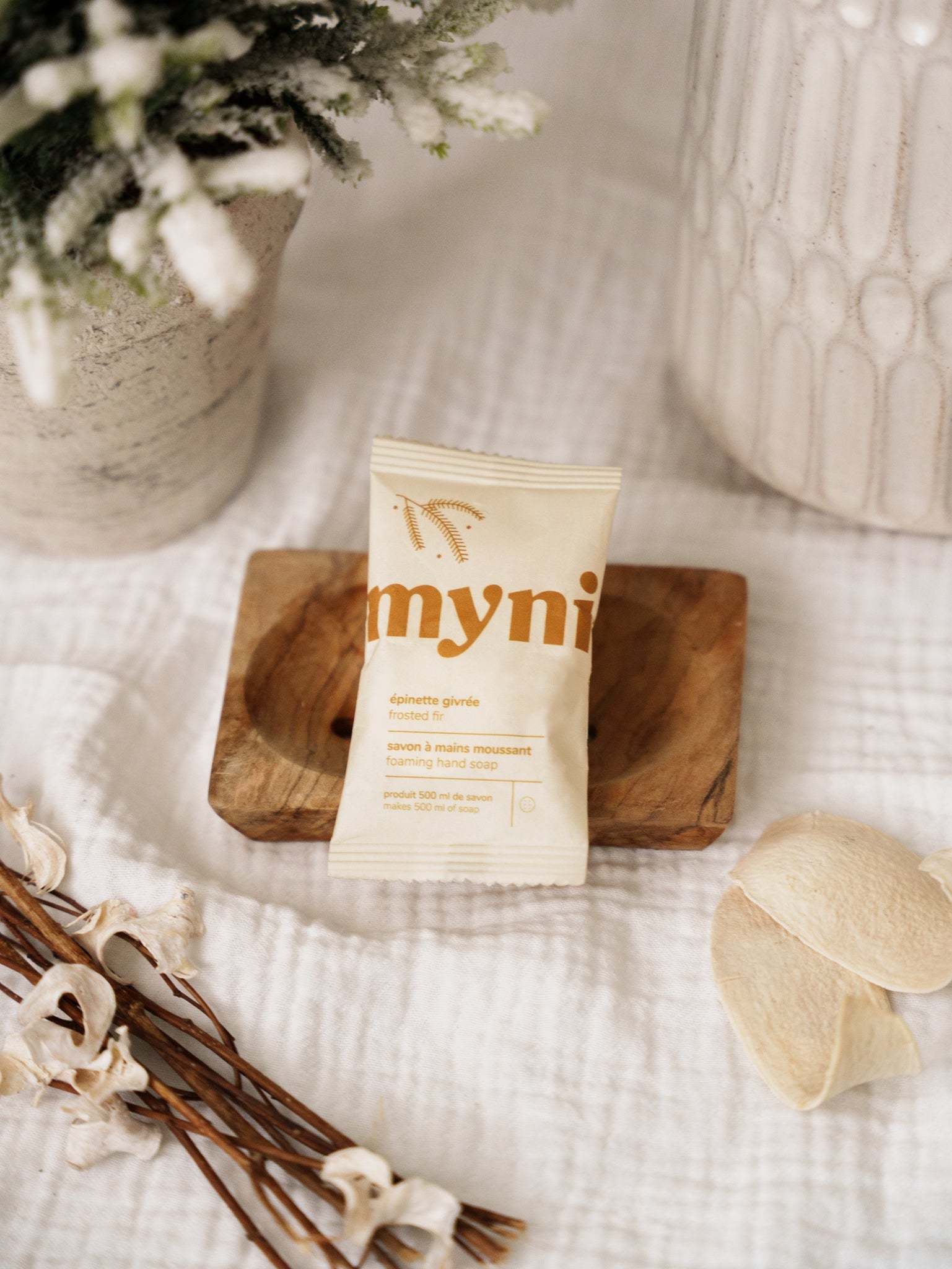 myni handsoap frosted fir