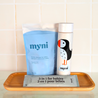 myni new parents set with baby care puffin wheat bottle and baby laundry detergent