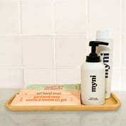 myni soft skin set with eco-friendly and refillable liquid hand soap and shower gel