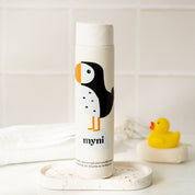 myni puffin wheat straw 3-in-1 kids bottle