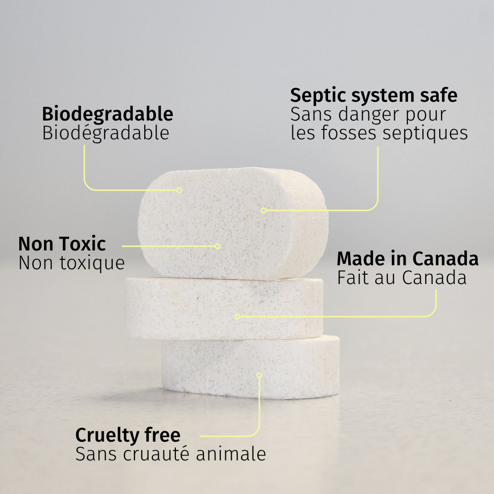 Great claims on the toilet bowl cleaning tabs