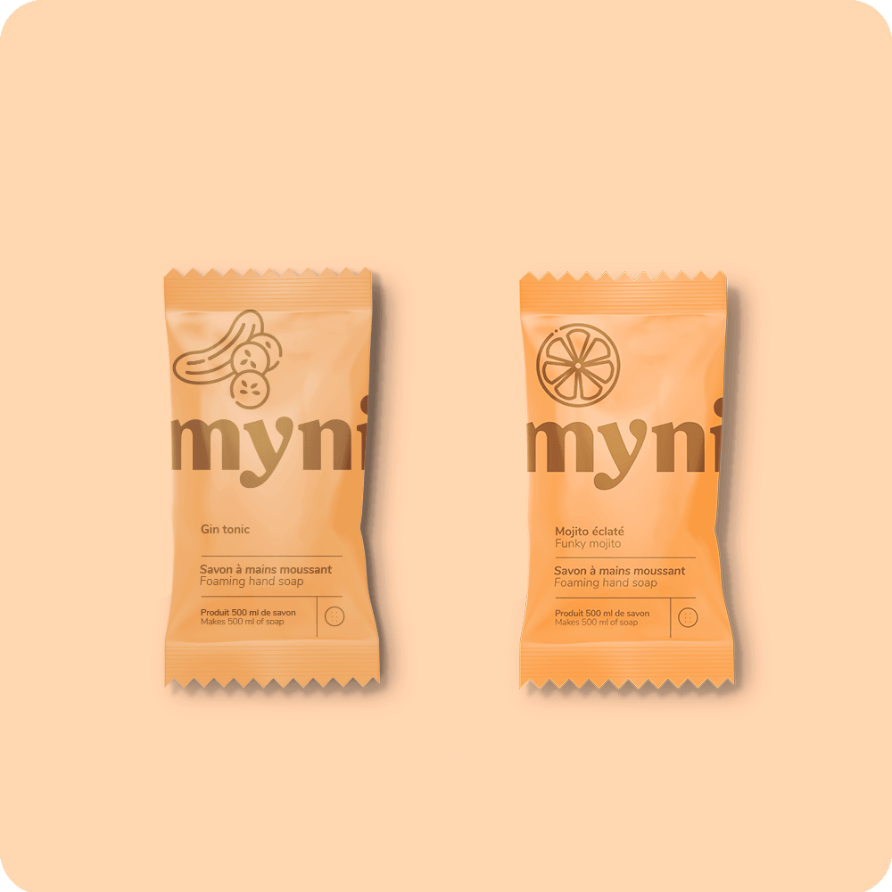 2 x refills (hand soap) - MYNI