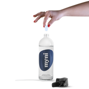 all-purpose cleaner bottle in glass